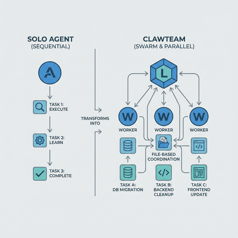 ClawTeam Agent Swarm Intelligence